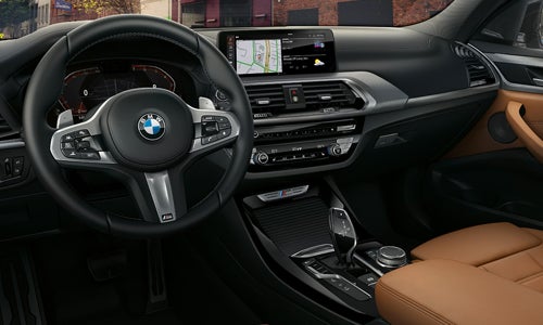 Interior View Of The 2022 BMW X3 At Roxbury BMW