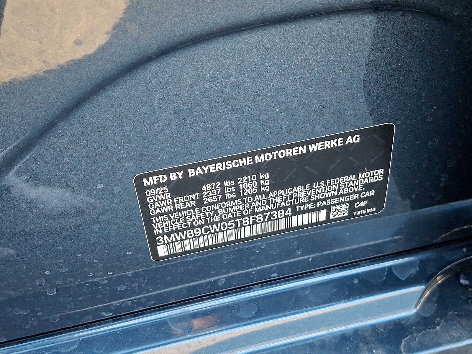 2026 BMW 3 Series 330i NA xDrive Sedan