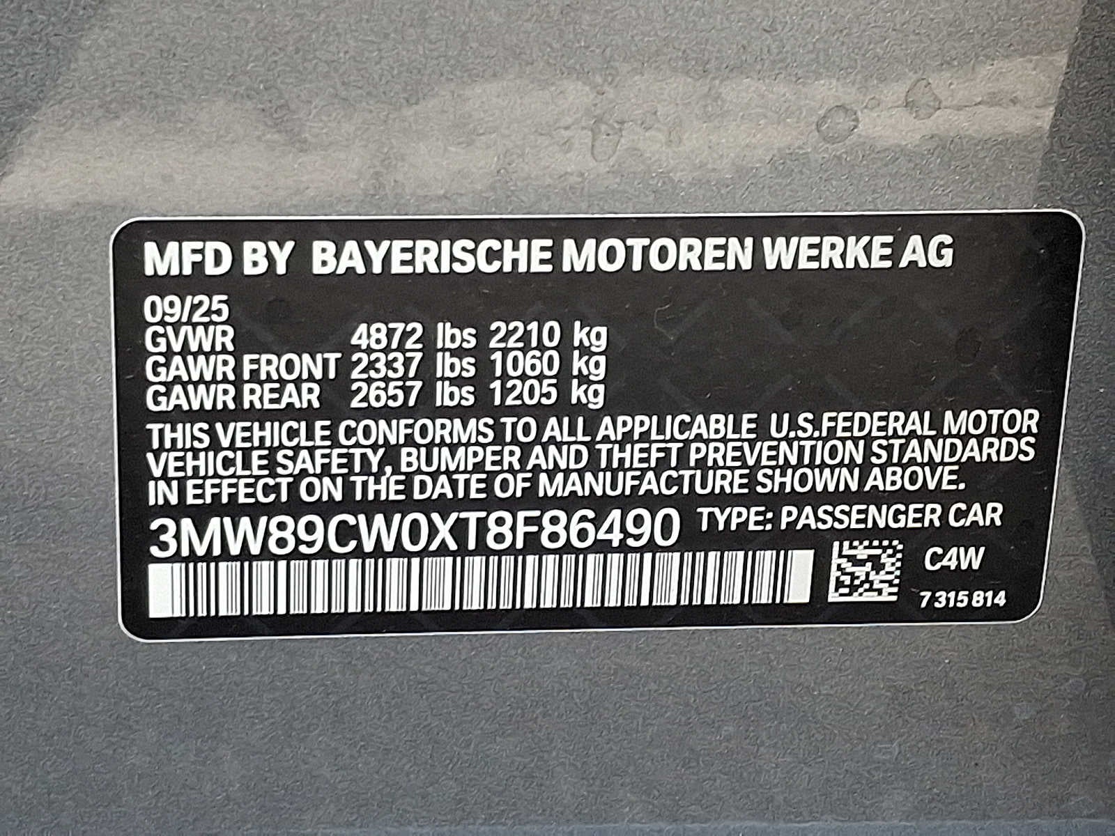 2026 BMW 3 Series 330i NA xDrive Sedan