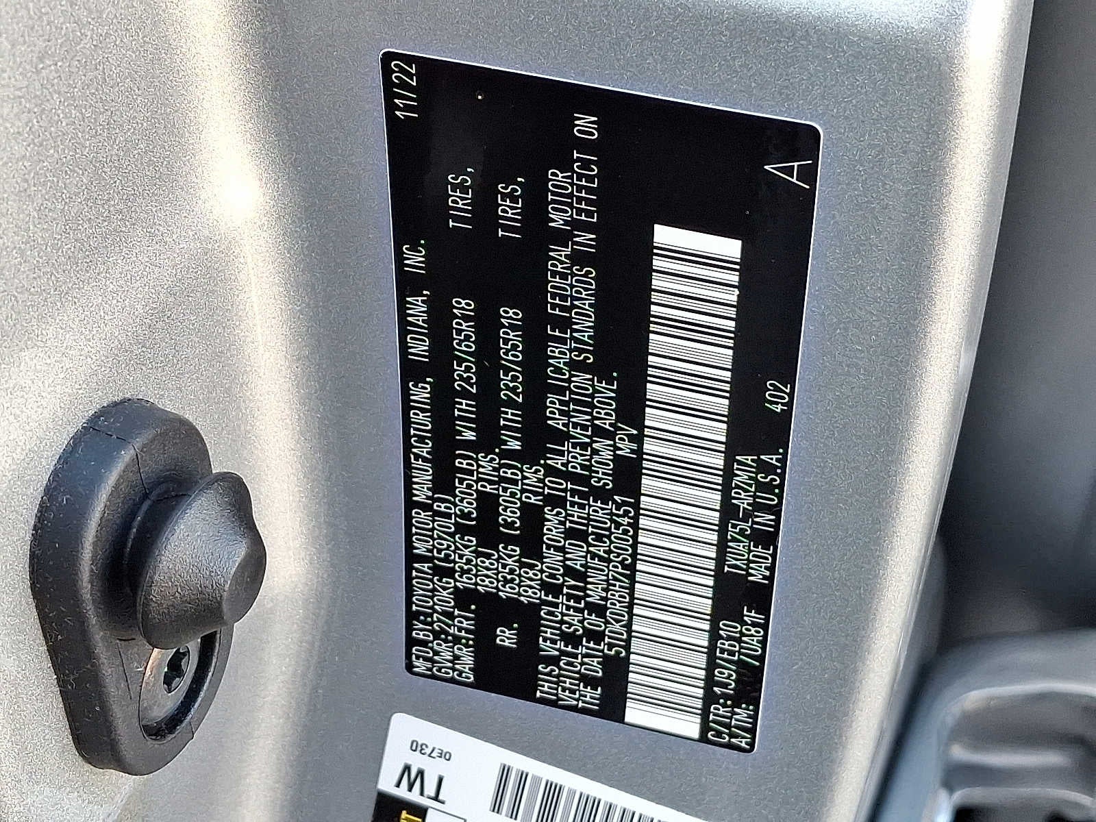 2023 Toyota Highlander XLE AWD