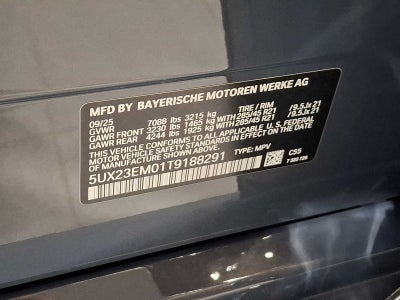 2026 BMW X7 xDrive40i Sports Activity Vehicle