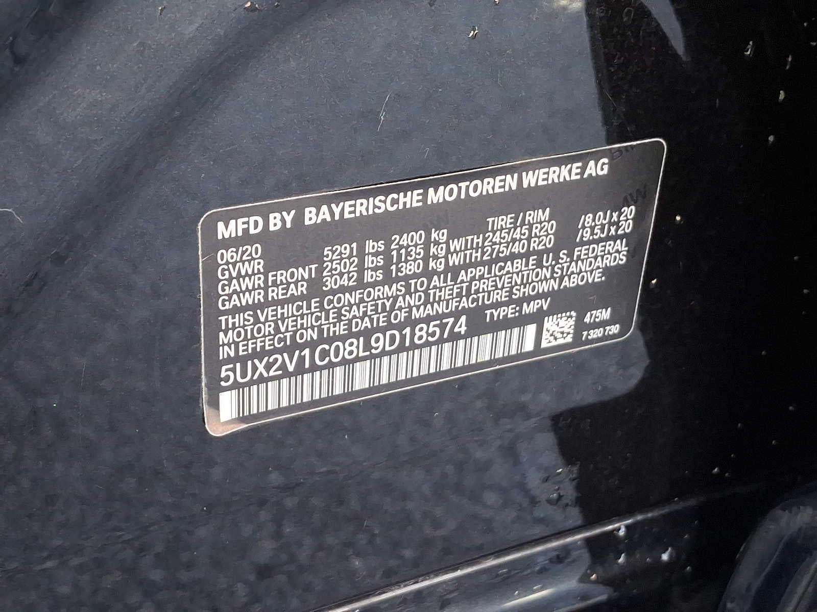 2020 BMW X4 xDrive30i Sports Activity Coupe