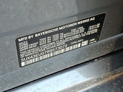 2024 BMW X5 xDrive50e Plug-In Hybrid