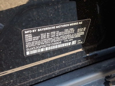 2026 BMW X3 30 xDrive Sports Activity Vehicle