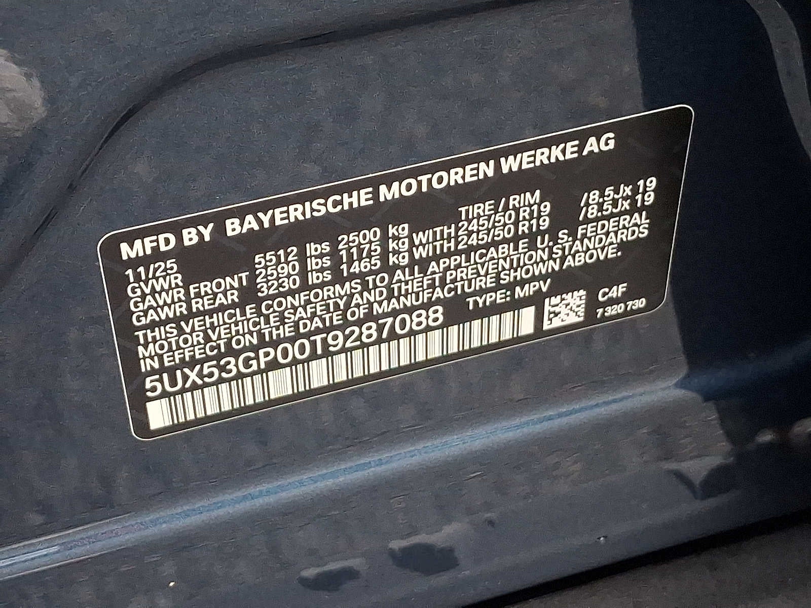 2026 BMW X3 30 xDrive Sports Activity Vehicle