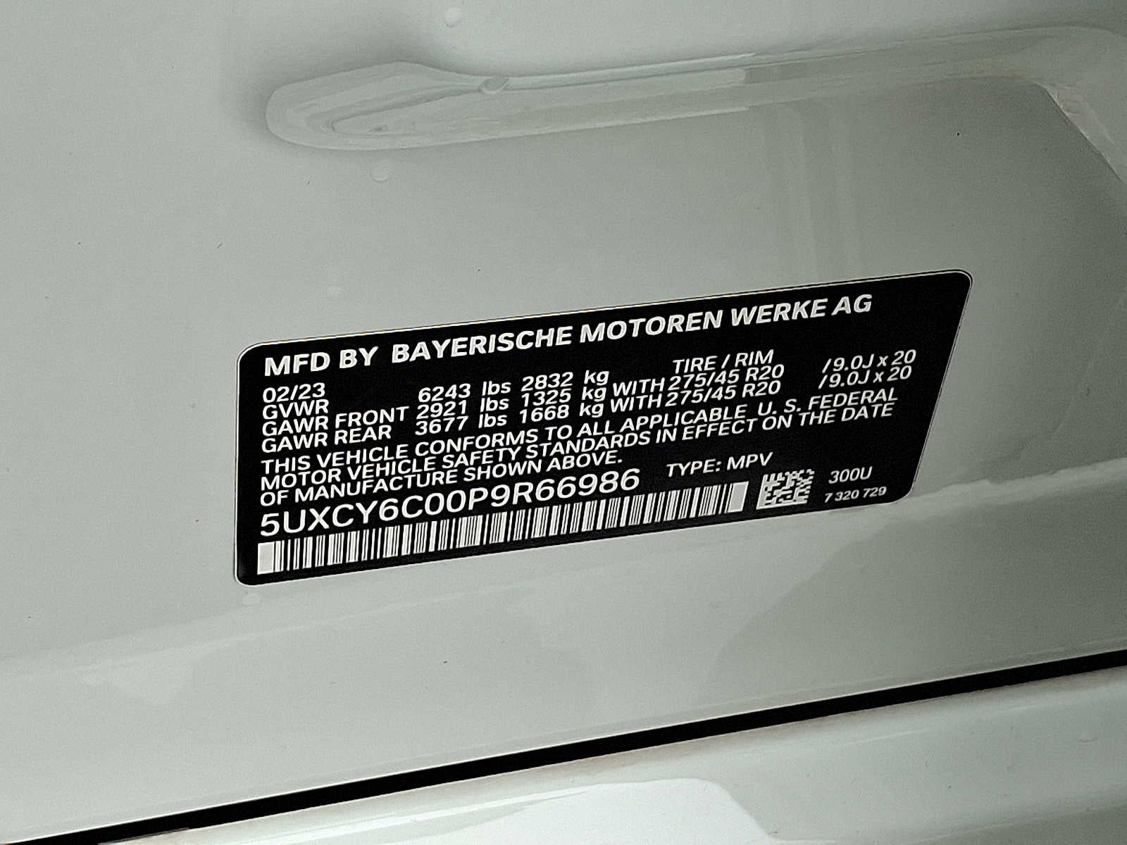 2023 BMW X6 xDrive40i Sports Activity Coupe