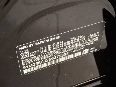 2025 BMW X4 M Sports Activity Coupe