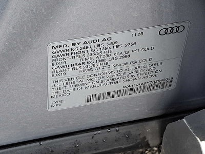 2024 Audi Q5 S line Premium 45 TFSI quattro