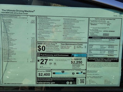 2024 BMW 2 Series 228i xDrive Gran Coupe