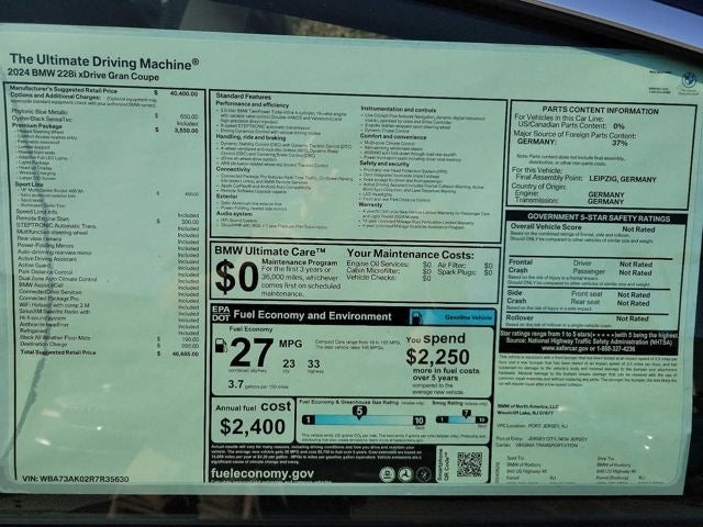 2024 BMW 2 Series 228i xDrive Gran Coupe