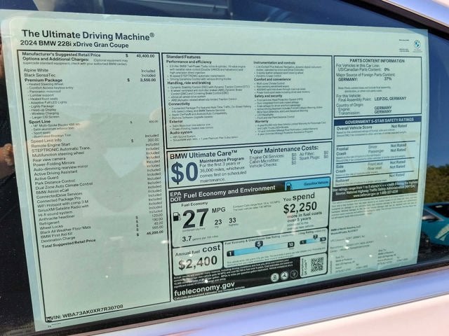 2024 BMW 2 Series 228i xDrive Gran Coupe