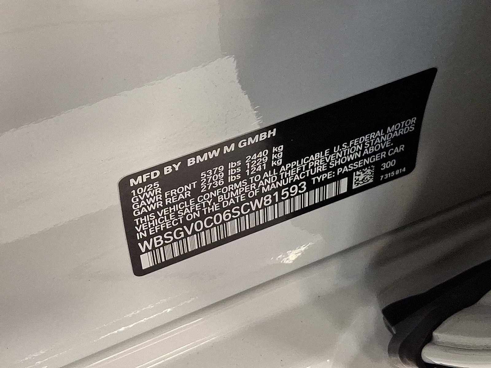 2025 BMW M8 Competition Gran Coupe