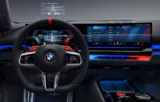 The BMW head-up display. | BMW of Roxbury in Kenvil NJ