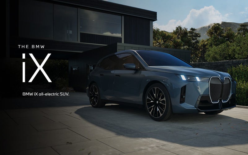 The BMW iX SUV parked. Click to learn more. | BMW of Roxbury in Kenvil NJ