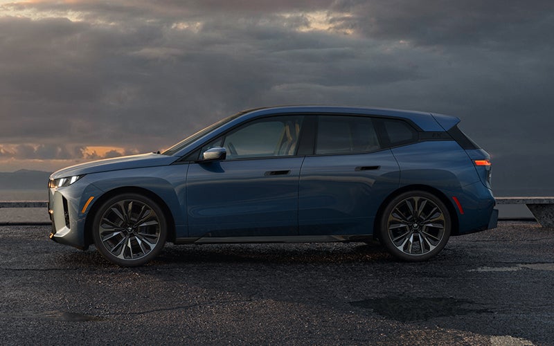 The BMW iX parked sideways shot. | BMW of Roxbury in Kenvil NJ
