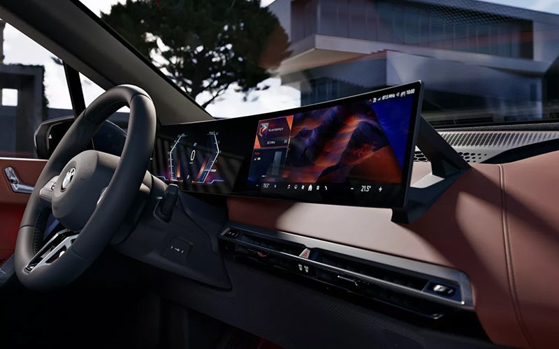 The BMW iX Curved Display. | BMW of Roxbury in Kenvil NJ