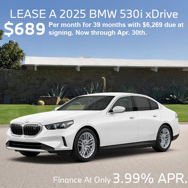 Lease a 2025 BMW 530i xDrive Sedan | BMW of Roxbury Specials Kenvil, NJ