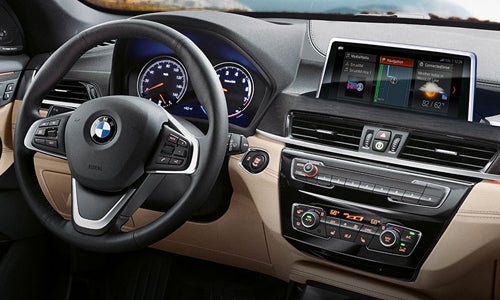 Interior View Of The 2022 BMW X1 At BMW of Roxbury